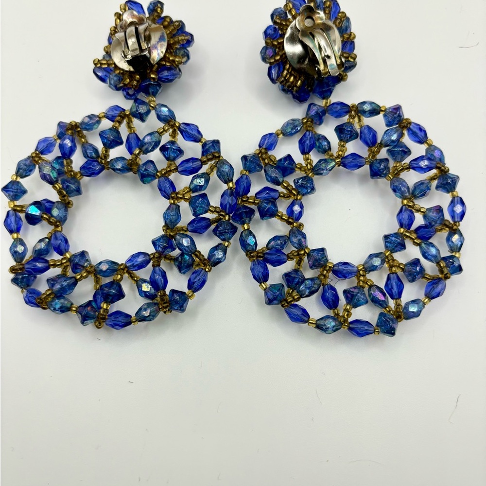 Vintage Bead Earrings - Picture 4 of 6
